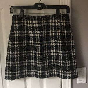 Plaid skirt